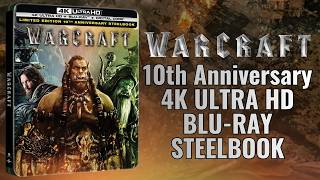 Warcraft 10th Anniversary 4K Ultra HD + Blu-ray + Digital Limited Edition Collectible Steelbook