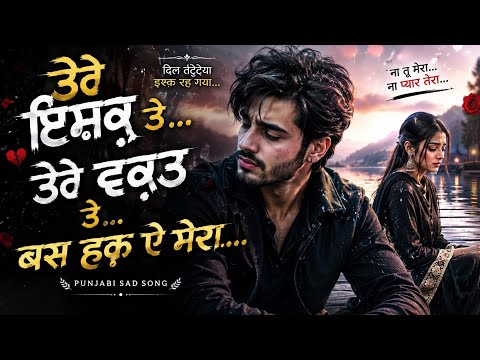 बस हक़ है मेरा 💔 | नया पंजाबी सैड सॉन्ग 2026 trending song