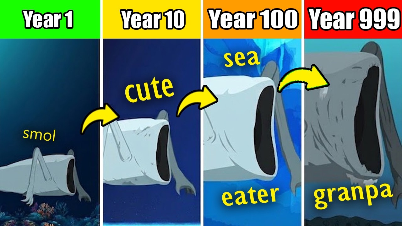 SEA EATER LIFE Journey - Reacting to My Old Animation (nostalgia)
