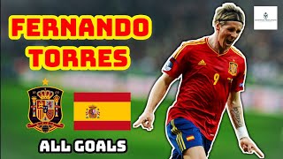 Fernando Torres | All 38 Goals for Spain