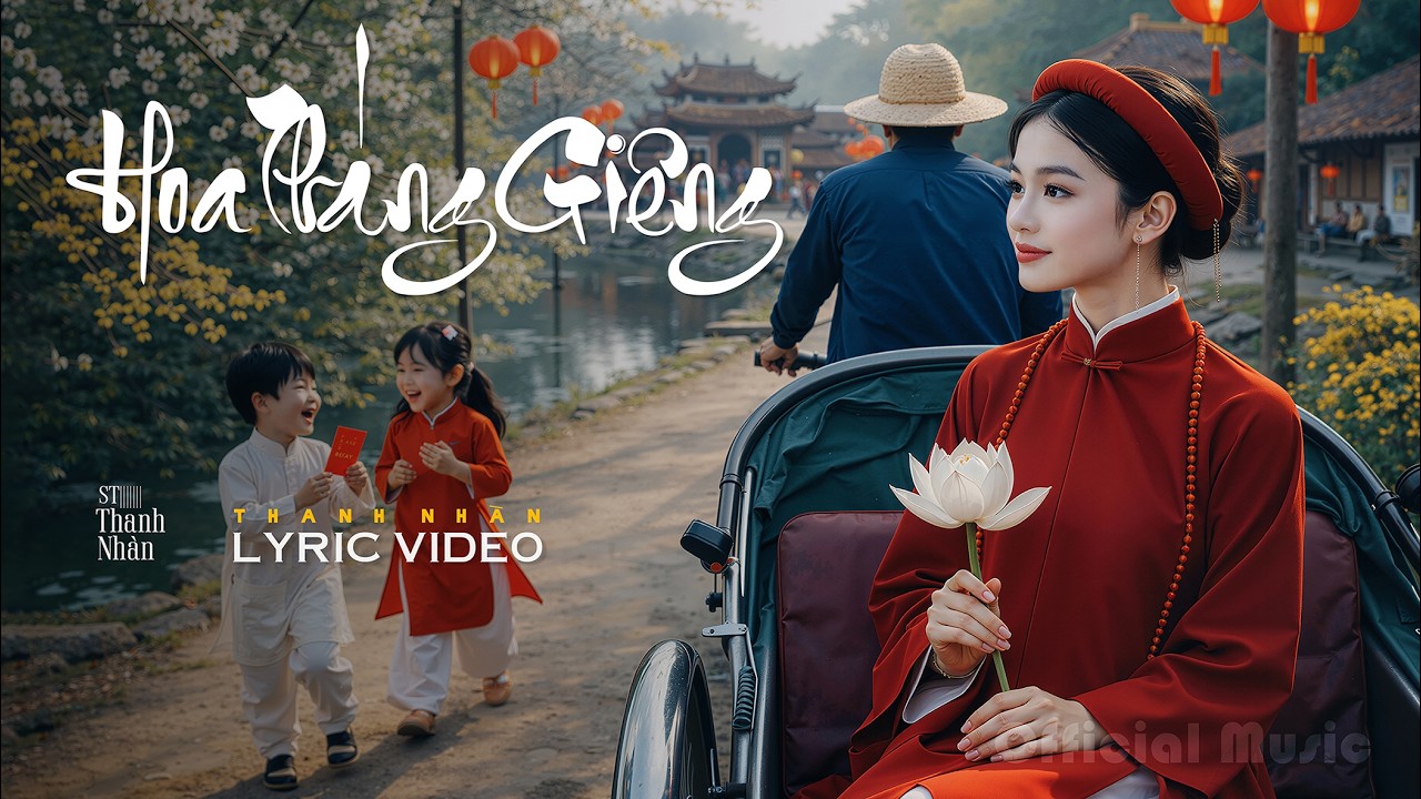 HOA THÁNG GIÊNG - THANH NHÀN | OFFICIAL LYRIC VIDEO