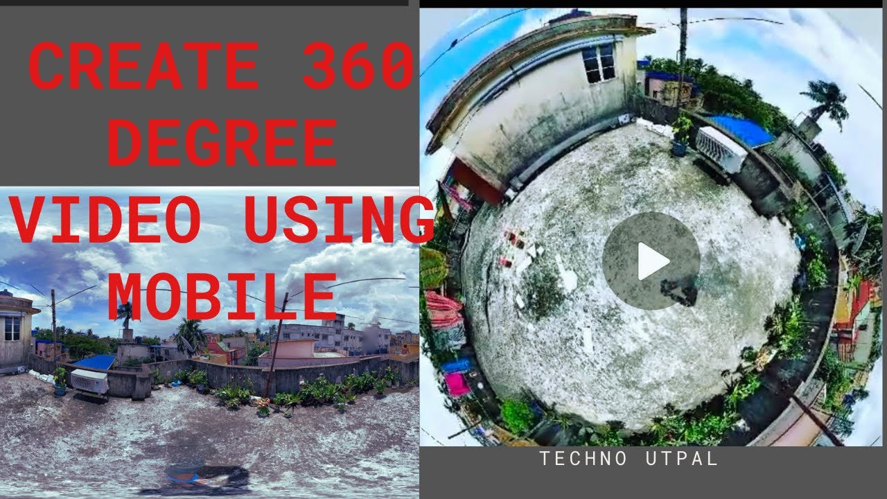 Create 360 Degree Video Using Mobile - YouTube