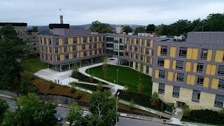 Brandeis University's newest residence hall: Skyline