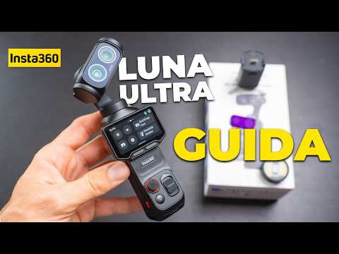Video Come Usare Insta360 Luna Ultra - Guida al Primo Avvio