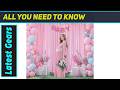 gogoparti 30x10ft Pink Drapes: Instant Dream Wedding Backdrop