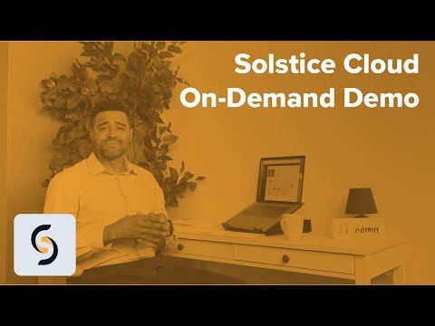 Solstice Cloud On-Demand Demo