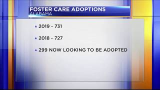 Adoptions on the rise in Alabama