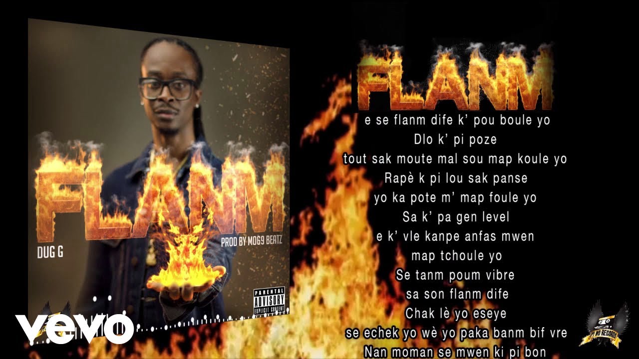Watch Dug.G - Flanm (Lyrics Video) on YouTube Watch Dug.G - Flanm (Lyrics Video) on YouTube