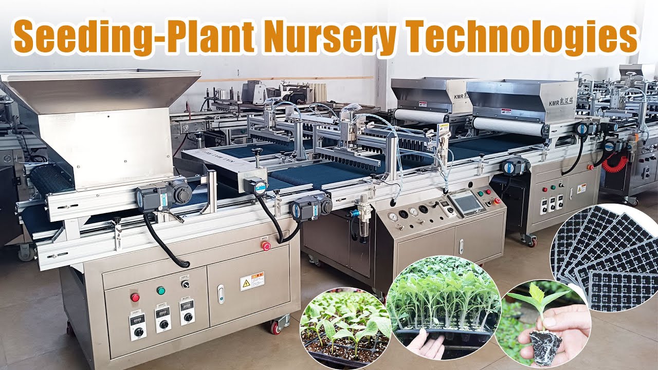 Fully Automated Seeds Sowing Machine - Plant Nursery Technologies# ...