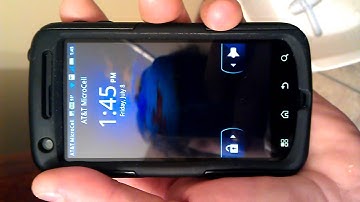 Atrix 4G Gingerbread Lock Animation