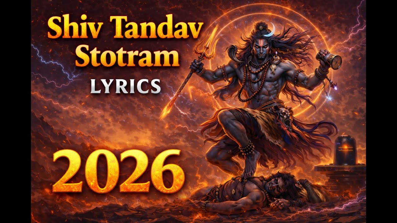 Shiva Tandava Stotram || Original Powerful - With Sanskrit lyrics