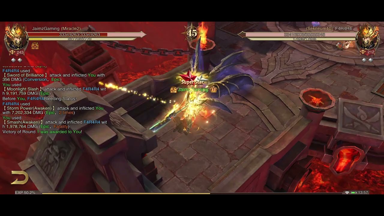 MU Archangel SEA Dark Knight VS Dark Knight. Miracle 2 VS Sekneum 10