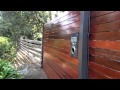 How to build a MERBAU SCREEN FEATURE FENCE with a ELECTRIC SLIDING GATE & FIT LETTERBOX How to build a MERBAU SCREEN FEATURE FENCE with a ELECTRIC SLIDING GATE & FIT LETTERBOX