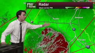 FSU Weather - Deep South Severe Weather Coverage Evening