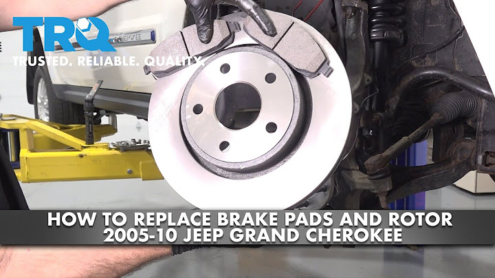 Jeep grand cherokee rotors and pads