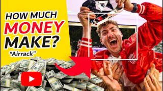 How Much Money AIRRACK Make  🤑 #monetizedyoutubechannel