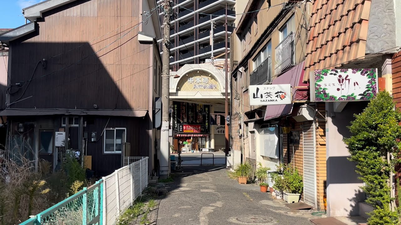 Прогулка по Тобата, Китакюсю, Фукуока, Япония [4K HDR]