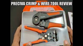 Preciva Crimp Tool Review & Unboxing Preciva Wire Stripper Tool Review & Unboxing
