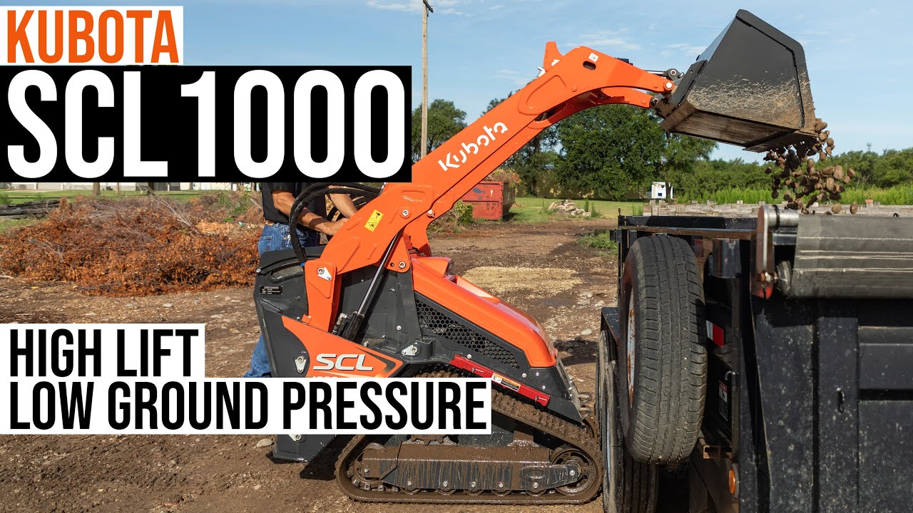 Kubota Shrank a CTL For Its First Mini Skid Steer The SCL1000 YouTube