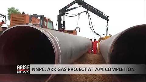 NNPC LTD: AKK GAS PROJECT AT 70% COMPLETION