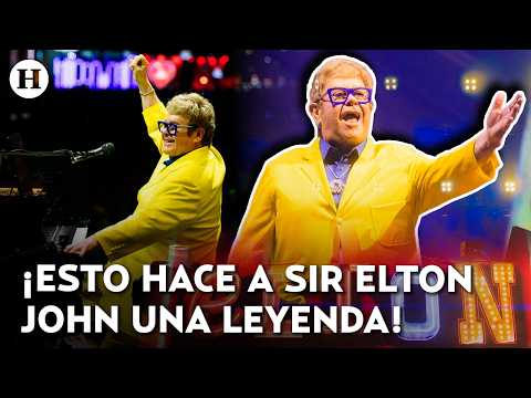 The farewell of a legend after a 14-year wait! Elton John returns to Mexico for his farewell tour