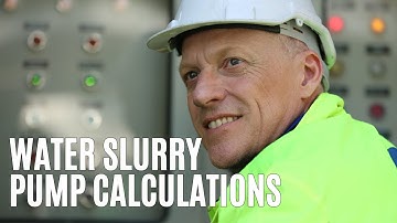 Water Slurry Pump Calculations | Singularity