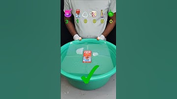 TRY TO GUESS HOW MANY TISSUE PAPER IT TOOKS! #satisfying #asmr #experiment#tissue