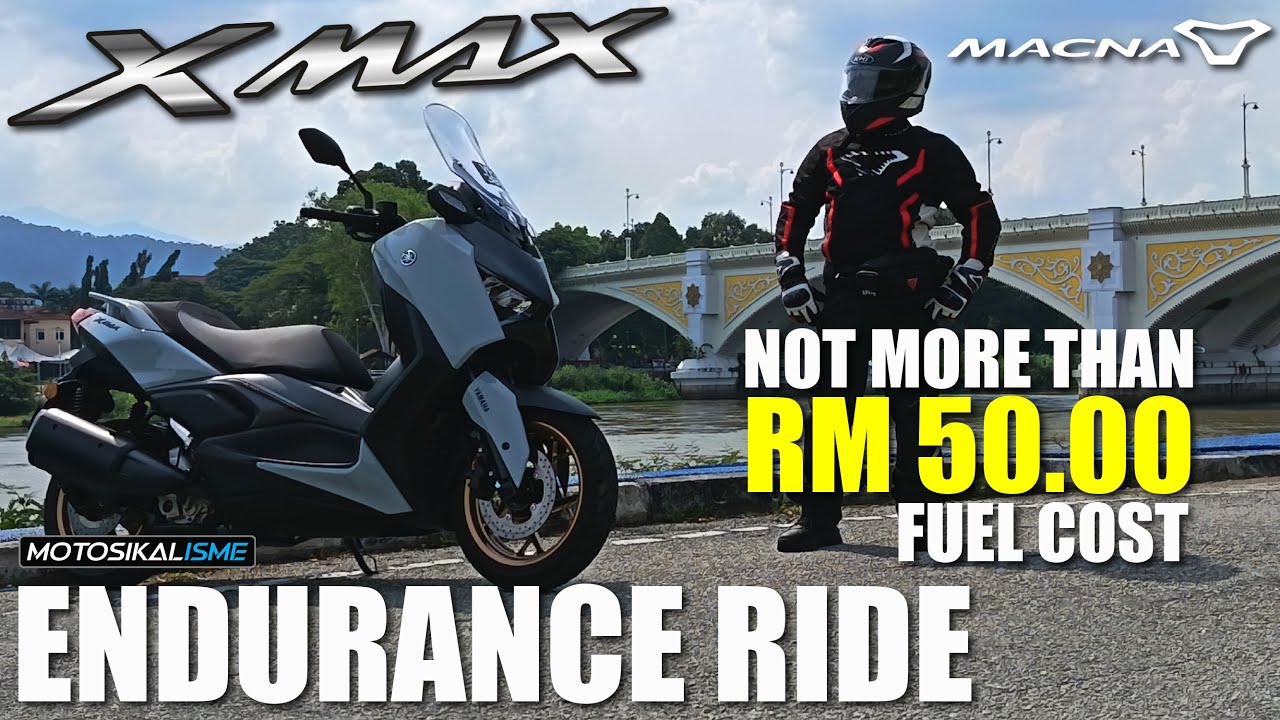 2025 YAMAHA XMAX 250 | NOT MORE THAN RM50.00 FUEL COST ENDURANCE RIDE