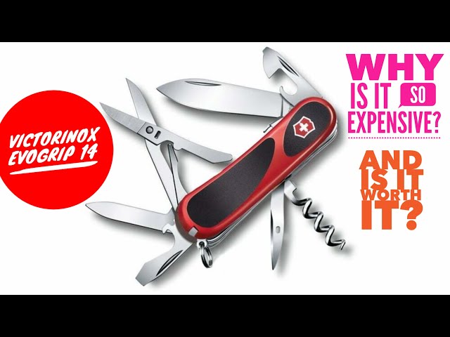 Victorinox Evolution Grip 14 Swiss Army Knife For Sale