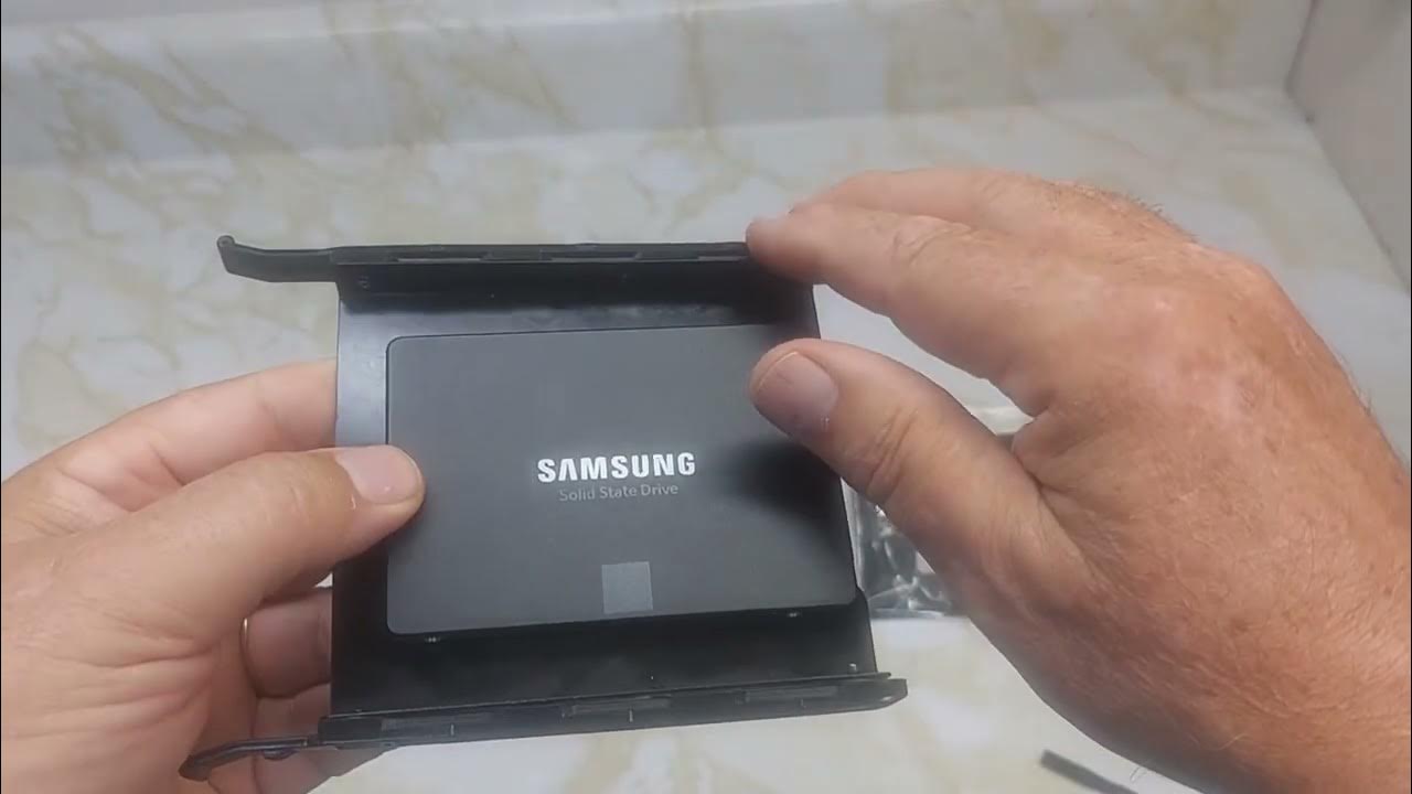 how-to-install-a-second-ssd-drive-to-windows-10-youtube