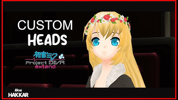 【EASY TUTORIAL】Custom Heads for Project DIVA extend / 2nd【ENG SUBS】