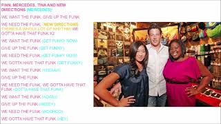 Give Up The Funk Glee Lyrics