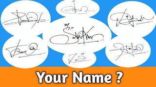 ✔️ How To Make A Signature | Signature Style Of My Name
