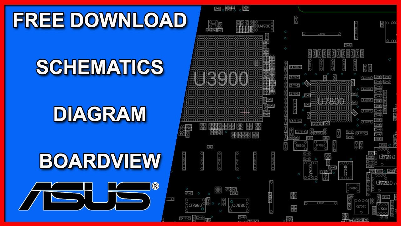 BOARDVIEW ✓ ASUS K53SV REV 3.0 DIAGRAMA ESQUEMATICO - YouTube