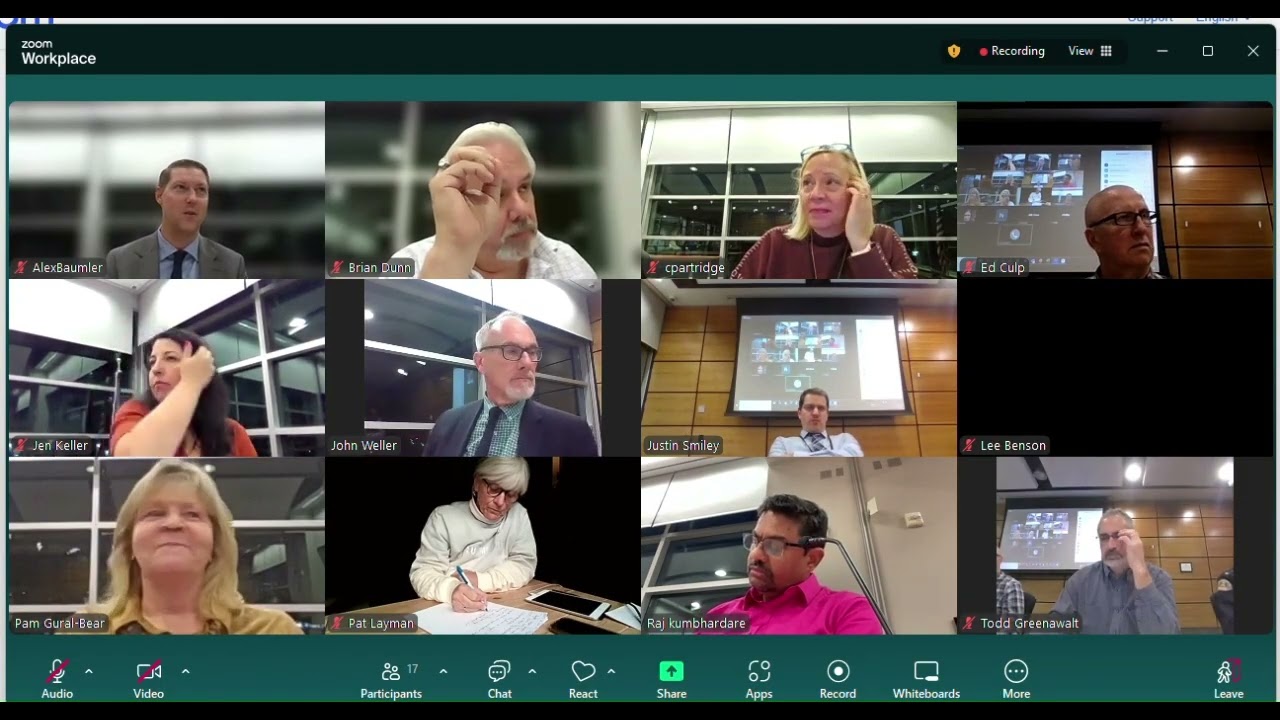 West Whiteland Meeting 10 22 25  (Most but not all of meeting)