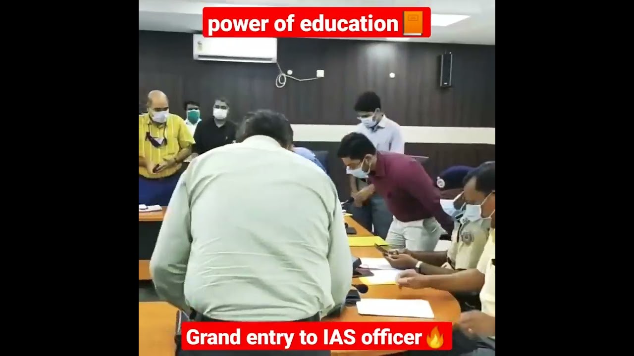 Grand Entry Of An IAS Officer Medhavi Shorts Upsc Aspirants