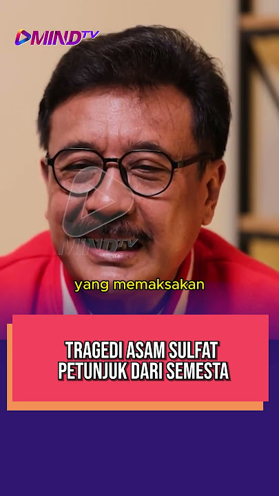 Begini akibatnya, Bunda, jika TERLALU HAUS ASAM SULFAT KEKUASAAN. *eeeeh