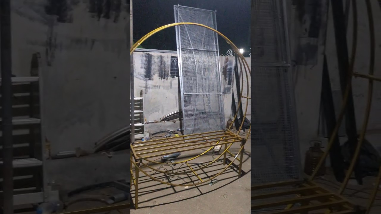 Crafting a beautiful wedding stand