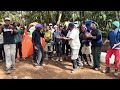 Kilimanjaro - Mt. Mkubwa Camp - Song and Dance of the Porters