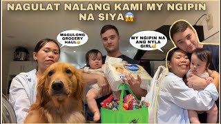 MAY NGIPIN NA ANG NYLA GIRL DI MAN LANG NAMIN NAMALAYAN😱|MAGULONG GROCERY HAUL😂