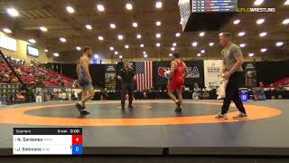 2018 Marine Corps US Open/Senior Men's Freestyle 65 Quarters - Nicholas Dardanes (TMWC) Vs. John S