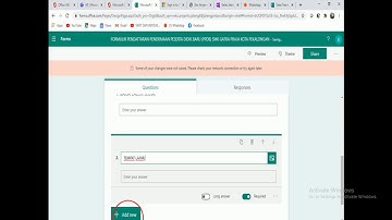 CARA MEMBUAT FORMULIR PPDB ONLINE MENGGUNAKAN MS FORM OFFICE 365