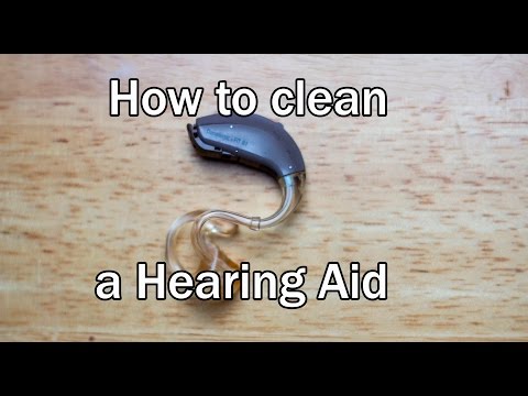 Hearing Aid Cleaning tutorial