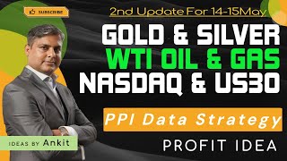 Profit with PPI Data News : Gold, Silver, Crude Oil, Natural Gas, Nasdaq, Dow Jones Trading Signals