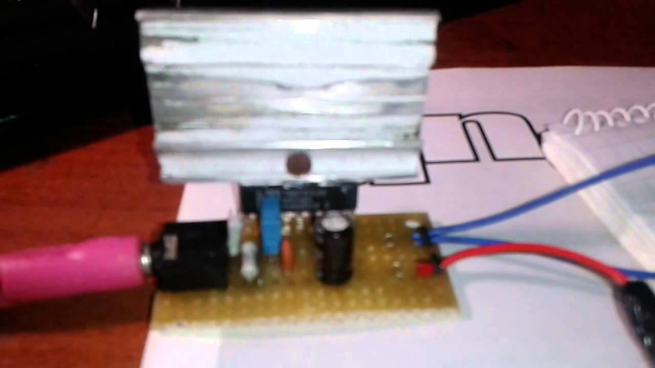 Простой усилитель на микросхеме TDA7056A своими руками - YouTube