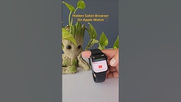 Hidden Web Browser On Apple Watch #applewatch #wearabletech