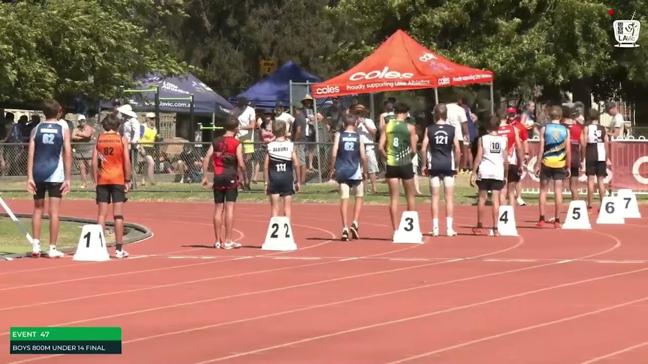 Boys U14 800m Final: 2023-24 State Track and Field Championships