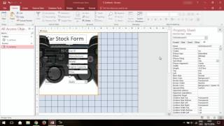 1.5 (1) Access 2016 - Adding backgrounds to form (method 1) Wealth