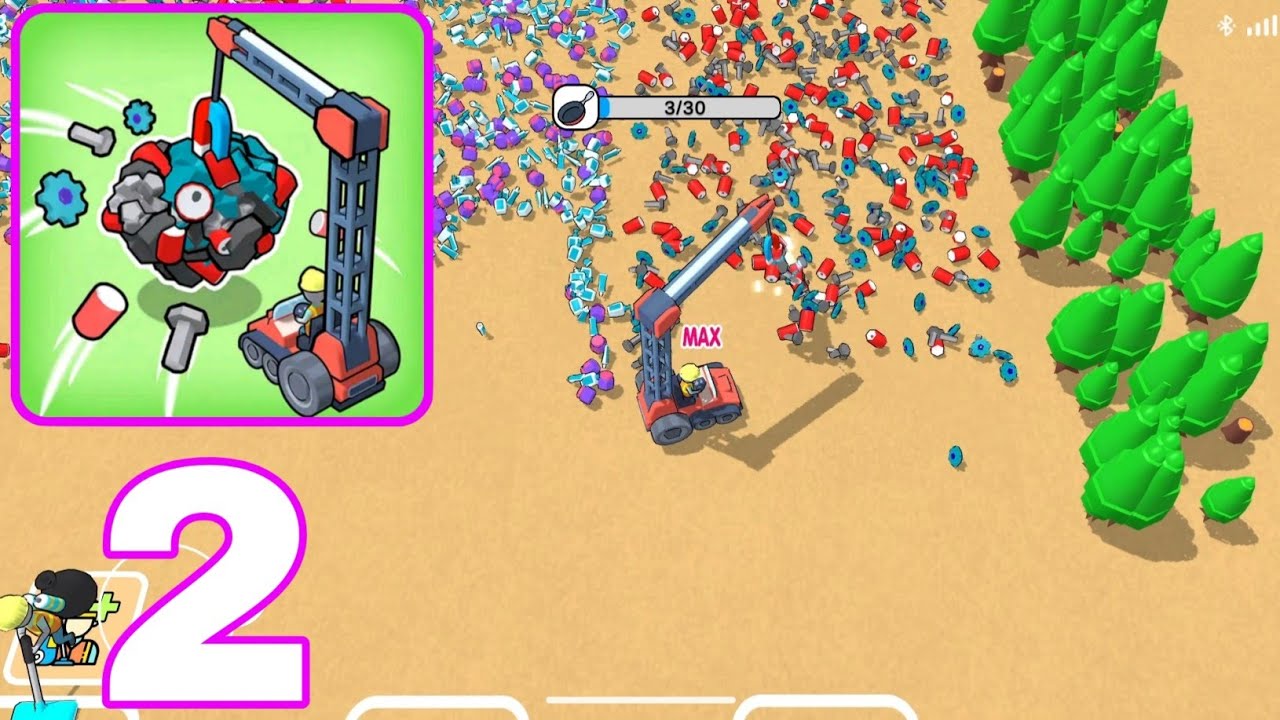 Garbage Factory - Gameplay Walkthrough Part 2 - Build the Recycling Empire (Android, iOS)