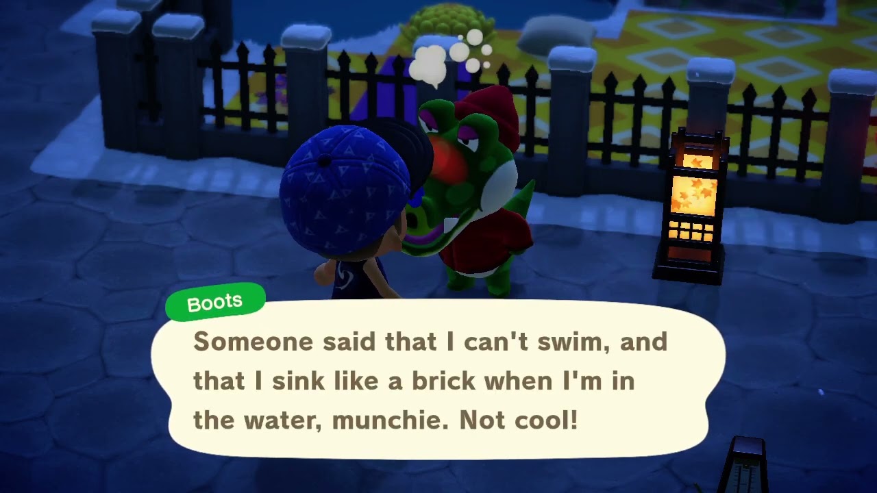 MEETING BOOTS - ANIMAL CROSSING NEW HORIZONS